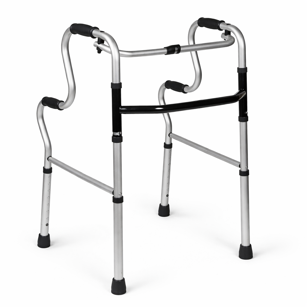 Double-Handed Foldable Aluminum Walker